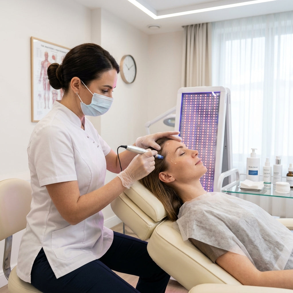 Microneedling Capillaire + Luminothérapie
